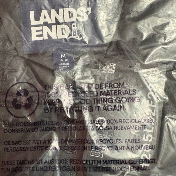 Lands' End Women's Wanderweight Packable Down Vest - Size: Large & Medium - NWT - Picture 12 of 13